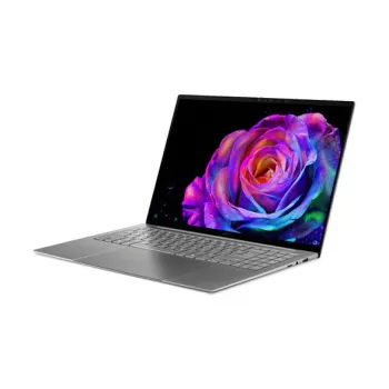 Portátil Acer Swift 16 AI SF16-71T-90F6, 16 inch WQXGA+ OLED Touch 120Hz, Intel Core Ultra X9 388H, 16GB LPDDR5x, 512GB SSD, Windows 11 Home, teclado alemão QWERTZ