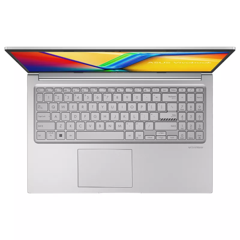 ASUS Vivobook 15 X1504VA-BQ4272 Intel Core 7 150U 8GB RAM 512GB SSD Sem SO Prateado
