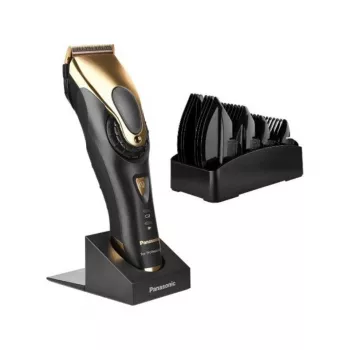 Máquina de cortar cabelo profissional Panasonic ER-GP84-N801, dourado/preto