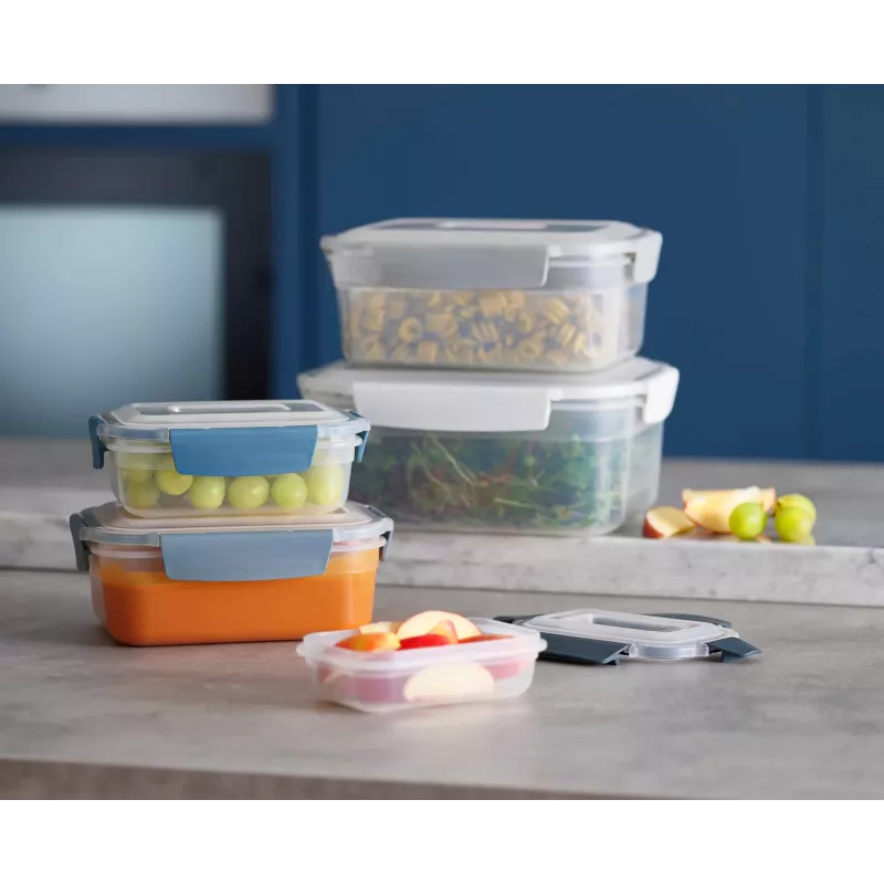 Conjunto de 5 recipientes para alimentos azuis Joseph Joseph Nest Lock - Editions