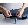 Tábua de passar dobrável de mesa Joseph Joseph Pocket Plus com capa avançada, azul