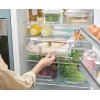 Gaveta de armazenamento transparente para baixo da prateleira Joseph Joseph FridgeStore