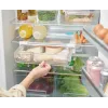 Gaveta de armazenamento transparente para baixo da prateleira Joseph Joseph FridgeStore