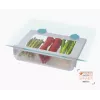 Gaveta de armazenamento transparente para baixo da prateleira Joseph Joseph FridgeStore