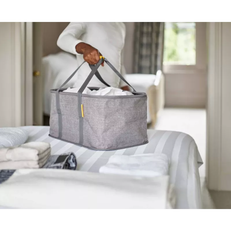 Cesto de roupa dobrável Joseph Joseph Hold-All cinzento 35L
