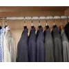 Conjunto de 2 separadores de varão de roupa grandes Joseph Joseph Orderly cinzentos