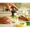Conjunto de 3 utensílios de cozinha Joseph Joseph Multi-Prep Mini, mini cortador manual com cortador em juliana e cortador grosso e fino, multicolor (20231)