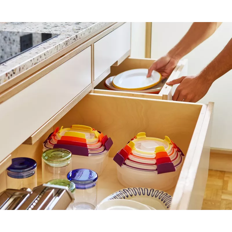 Joseph Joseph Nest Lock conjunto de 8 recipientes mistos para alimentos