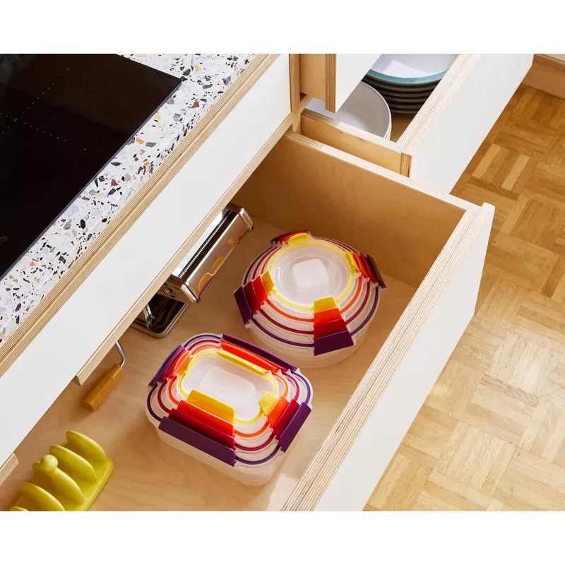 Joseph Joseph Nest Lock conjunto de 8 recipientes mistos para alimentos