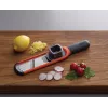 Joseph Joseph Handi-Grate ralador e fatiador mini 2 em 1 - laranja - aço inoxidável