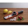 Joseph Joseph Handi-Grate ralador e fatiador mini 2 em 1 - laranja - aço inoxidável