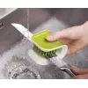 Joseph Joseph BladeBrush Escova verde para limpeza de facas e talheres
