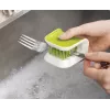Joseph Joseph BladeBrush Escova verde para limpeza de facas e talheres