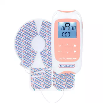 TensCare Perfect Mama+ aparelho TENS digital para alívio da dor das contrações e recuperação pós-parto