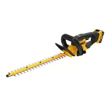 DEWALT DCMHT562P1 18V XR corta-sebes a bateria, lâmina 55 cm, capacidade de corte 19 mm, 1x5,0 Ah