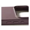 Capa de pele Mujjo para iPhone 17 Pro Max com MagSafe (Bronze Red)