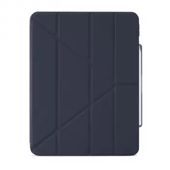Capa Pipetto Origami No3 Pencil para iPad Air 13 M2 (2024) Azul-escuro