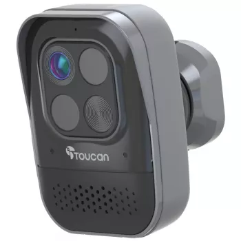 Câmara de segurança sem fios Toucan PRO com deteção de movimento por radar