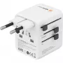 Adaptador de viagem Boompods World 20W White