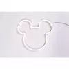 Placa LED Yellowpop Neon Disney Mini Mickey Ears - branco quente, alimentação USB