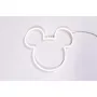 Placa LED Yellowpop Neon Disney Mini Mickey Ears - branco quente, alimentação USB
