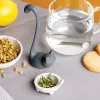 Infusor de chá em folhas soltas OTOTO Louie Cat - silicone cinzento