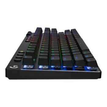 Teclado gaming Logitech G PRO X TKL Wireless - Tenkeyless - LIGHTSPEED e Bluetooth - AZERTY - layout francês - interruptores GX Tactile - branco