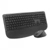 Conjunto de teclado e rato sem fios Logitech MK880 For Business - grafite - layout francês suíço