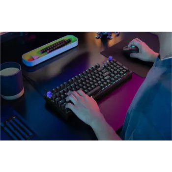 Teclado Logitech G316 X 98, preto, layout alemão