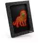 Conjunto de decoração de parede iluminado KIDYWOLF 3 peças animais
