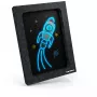 Conjunto de decoração de parede iluminado KIDYWOLF 9 peças motivo espaço LED e tinta luminosa