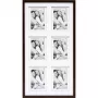 Moldura Deknudt S65KQ6 6x10x15 Wood Gallery Brown multi-fotos 10x15 cm vertical