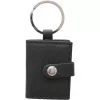 Porta-chaves DEKNUDT preto 3,5x4,5 pele sintética S59NS3