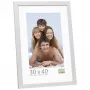 Moldura de madeira Deknudt S44CD1 30x40 prateada