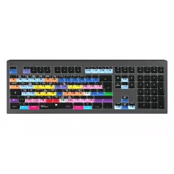Logickeyboard Avid Media Composer Astra 2 Pro DE Mac Teclado de edição (layout alemão, retroiluminado, USB)