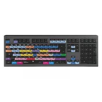 Logickeyboard Avid Media Composer Astra 2 Pro DE Mac Teclado de edição (layout alemão, retroiluminado, USB)