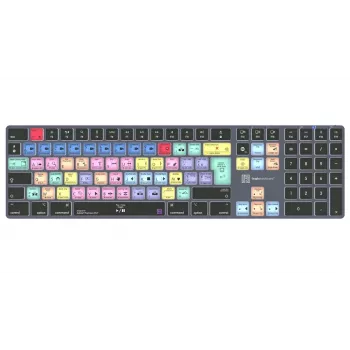 LogicKeyboard Adobe Premiere Pro CC Titan FR (Mac) - layout francês AZERTY, retroiluminado, teclado USB com fio