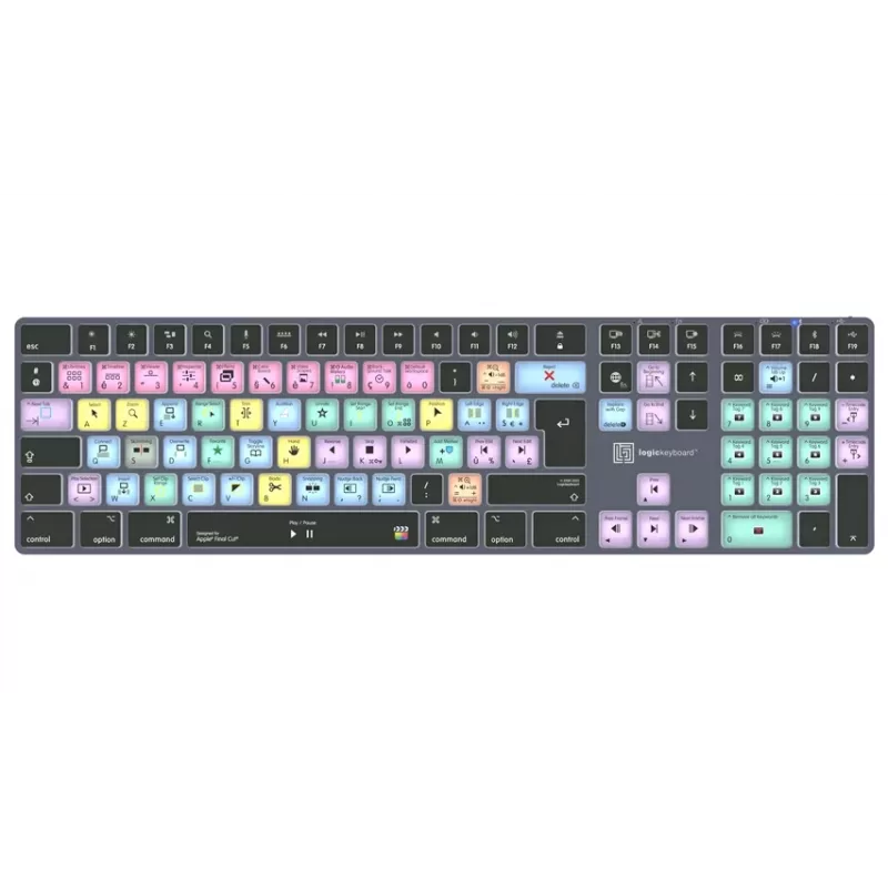LogicKeyboard Apple Final Cut Pro X Titan Teclado francês AZERTY (Mac)
