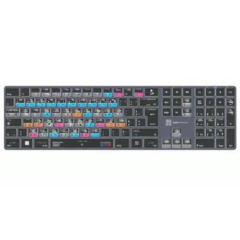 Teclado Logickeyboard Adobe Graphic Designer Titan FR PC com retroiluminação (francês AZERTY)