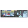 Teclado Logickeyboard Steinberg Cubase/Nuendo Titan UK PC com fio USB e retroiluminação