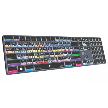 Teclado Logickeyboard Avid Media Composer Pro Titan UK PC (LKB-MCOMP-TPC-UK)