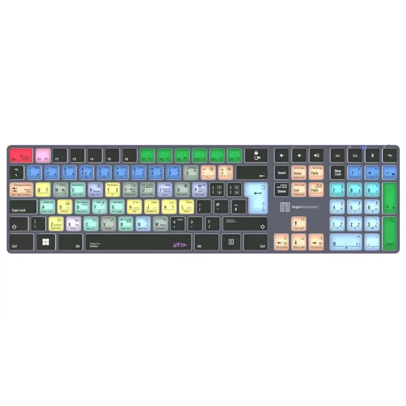 Teclado Logickeyboard Avid Sibelius Titan UK PC