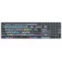 LogicKeyboard DaVinci Resolve 18 Titan SP (Mac) - Teclado de edição especializado com retroiluminação e hub USB