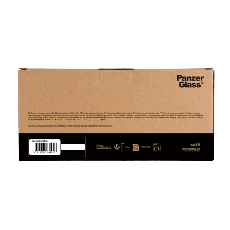 Película protetora de ecrã PanzerGlass iPhone 16/15 UW-FastFit