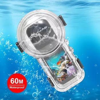 PULUZ Caixa Subaquática à prova de água até 60m para Insta360 X5 / X5 / PU760T