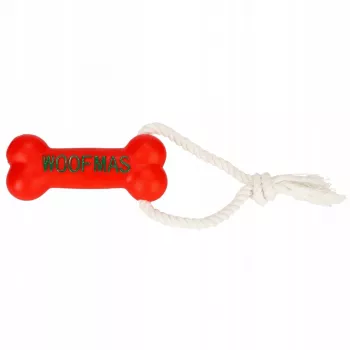 Paka Zwierzaka Brinquedo de Corda com Osso HOHOHO 13 cm