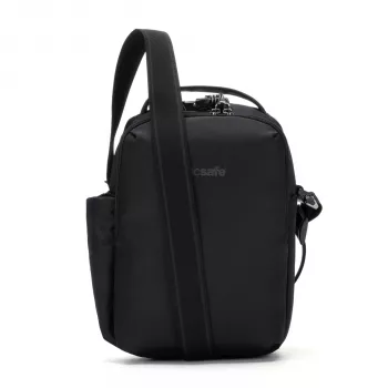 Pacsafe V Tour mala crossbody preta