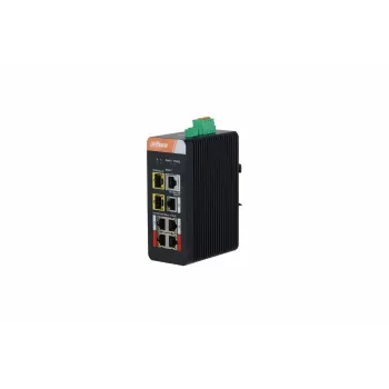 DAHUA DH-PFS4207-4GT-DP Switch Gigabit Industrial Gerido de 7 portas com PoE de 4 portas