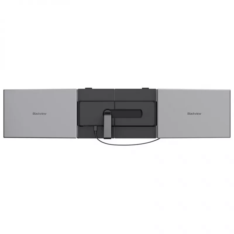 Blackview DCM6 Pro Monitor portátil IPS duplo de 14 polegadas, Full HD, 60Hz, USB-C, Mini HDMI