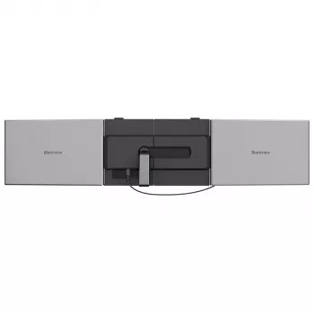 BLACKVIEW DCM8 Pro Monitor portátil IPS duplo de 15,3 polegadas, 2x Full HD, 60Hz, USB-C, Mini HDMI, altifalantes integrados, HDR10, dobrável
